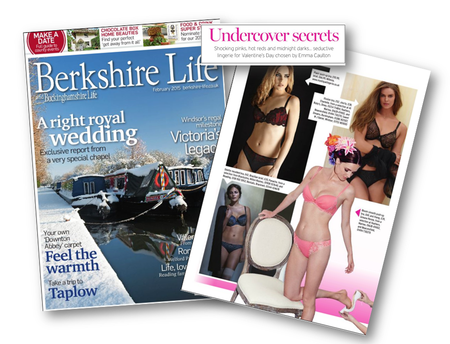 Millesia Bra Featured in Berkshire&Buckinghamshire life