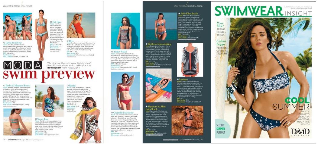 David Swim & David Iconique in Swimwear Insight