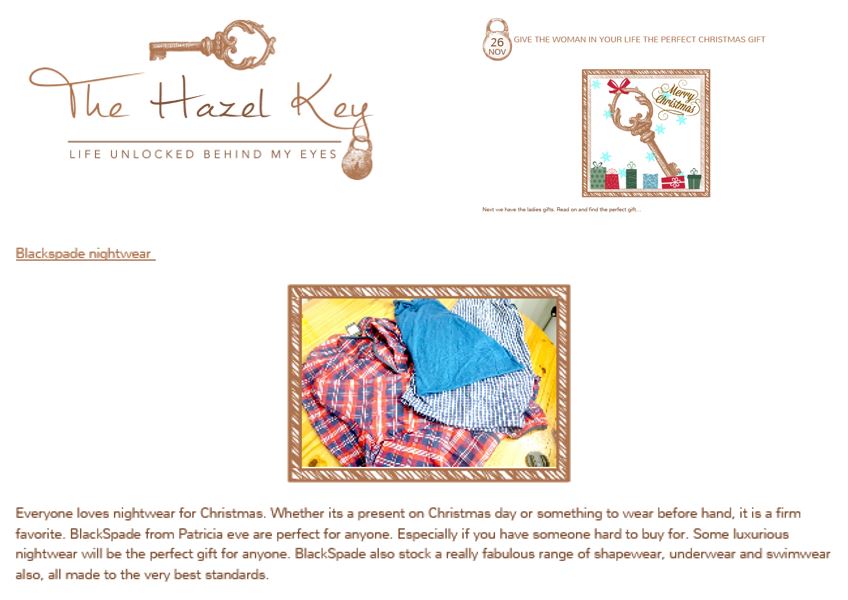 Blackspade the hazel key