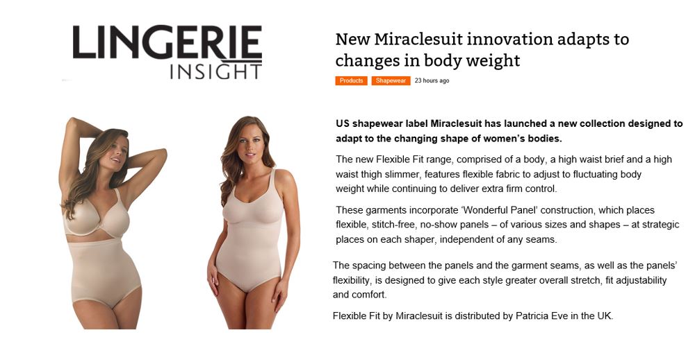 Miraclesuit New Inovation Lingerie Insight March 17