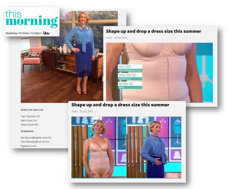 Miraclesuit shapewear - This Morning TV