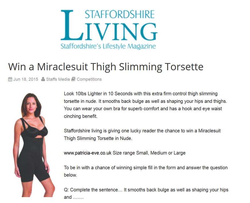 Miraclesuit Thigh Slimming Torsette competition