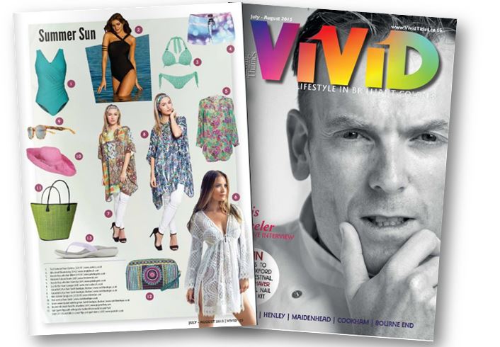 Miraclesuit & David Iconique in Vivid magazine