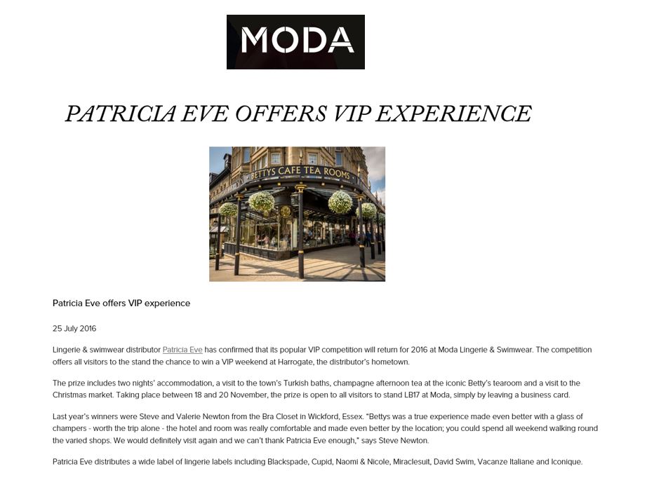 Moda VIP Competition