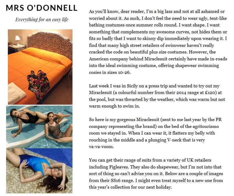 Miraclesuit swim review - Mrsodonnell.com