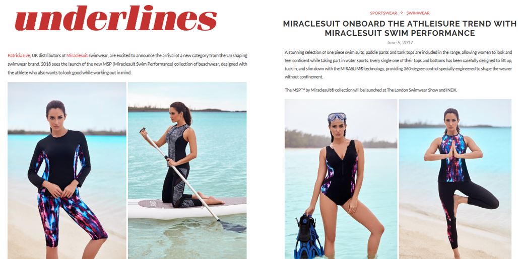 Miraclesuit athleisure underlines june 17