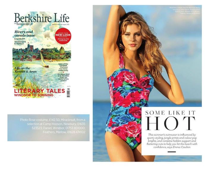 Miraclesuit swim in Berkshire Life