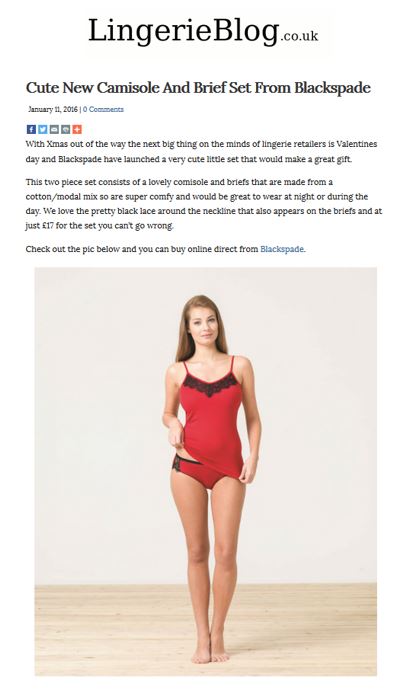 Blackspade Lingerie insight