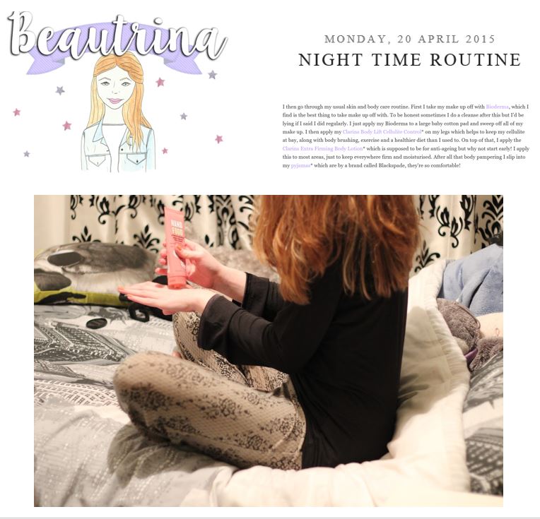 Blackspade nightwear - beautrina blog