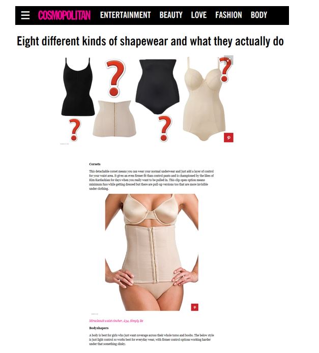 Miraclsesuit shapewear Cosmopolition